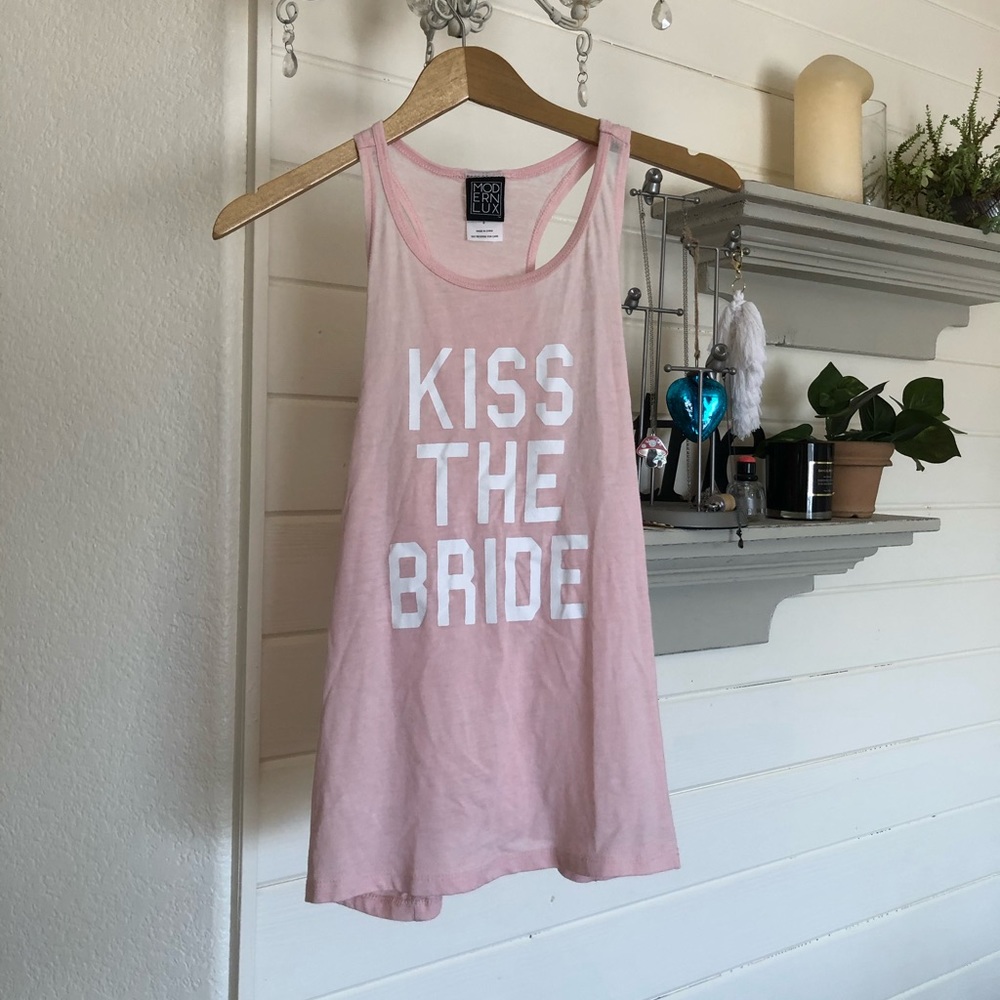 Kiss the Bride racerback